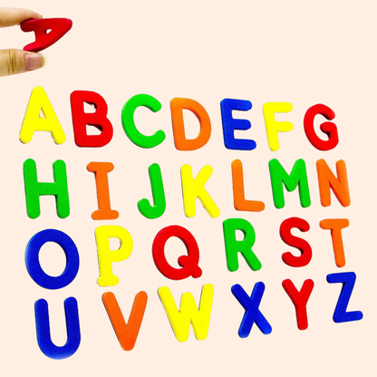 Lettres magnétiques ABC