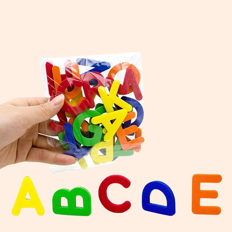 Lettres magnétiques ABC