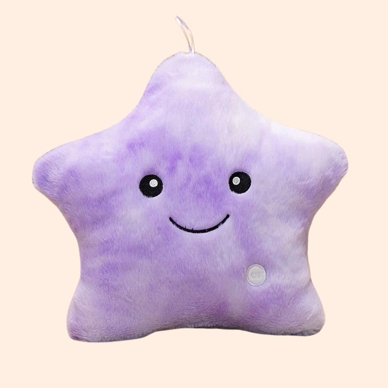 Peluche étoile LED lumineuse