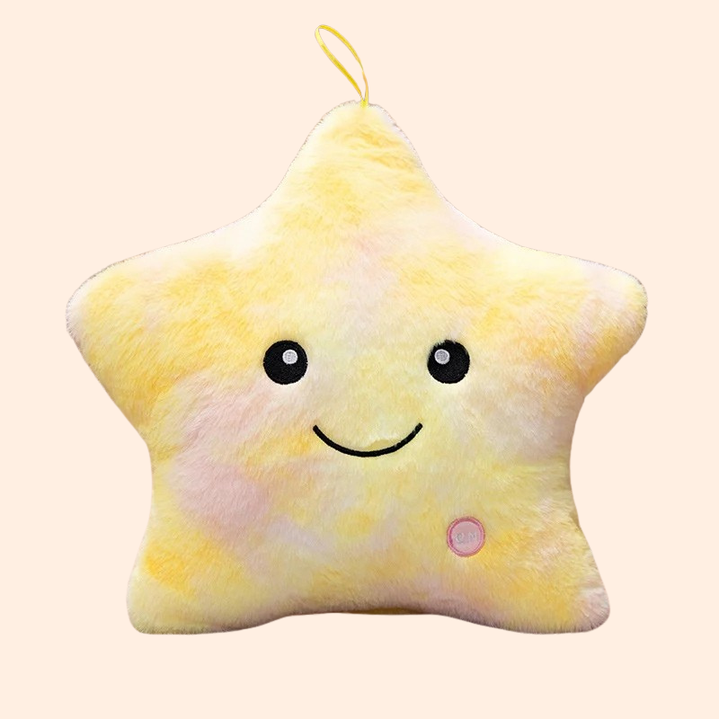 Peluche étoile LED lumineuse