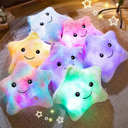 Peluche étoile LED lumineuse