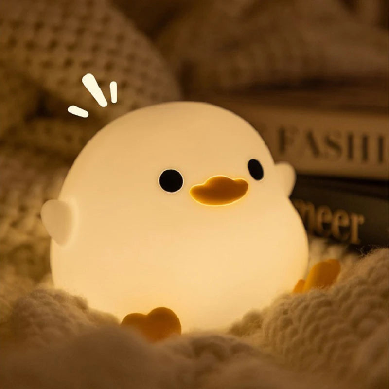 Veilleuse canard doudou