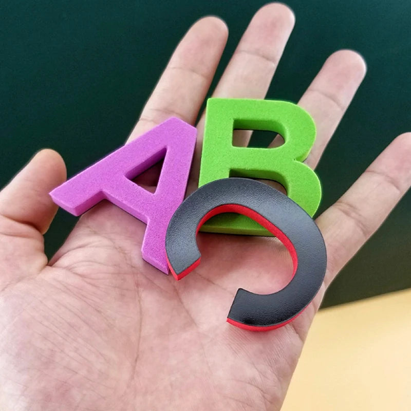 Lettres magnétiques ABC