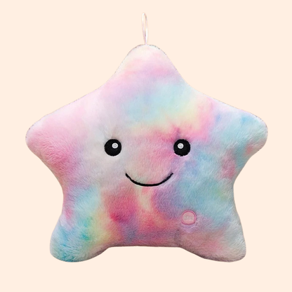 Peluche étoile LED lumineuse